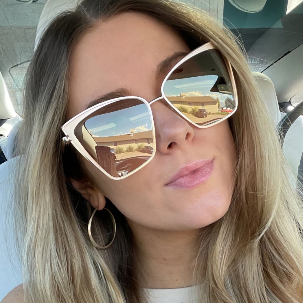 Diff Eyewear Women's Frame Mirrored Sunglasses - Picture 6 of 15
